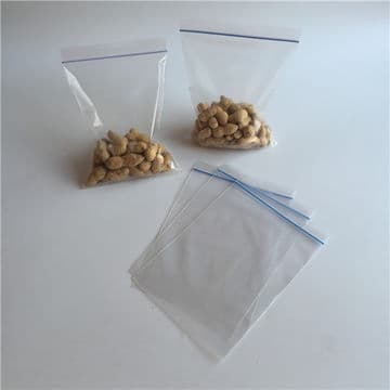 Food Storing Custom Printed  Logo Zipper Plastic Bag